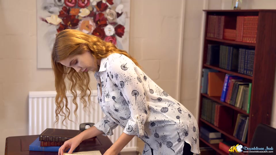 Scarlett Jones in I Think We Can make A Deal - DownblouseJerk