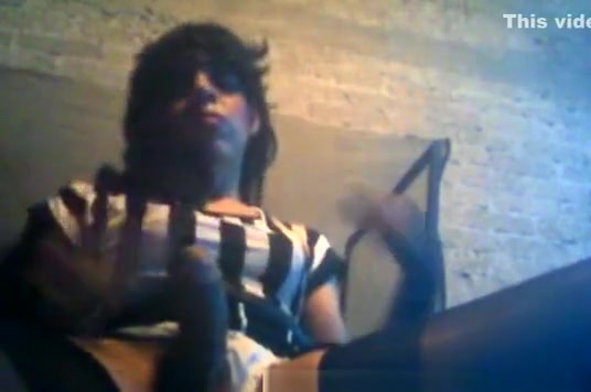wild Crossdresser Stroking And Cumming