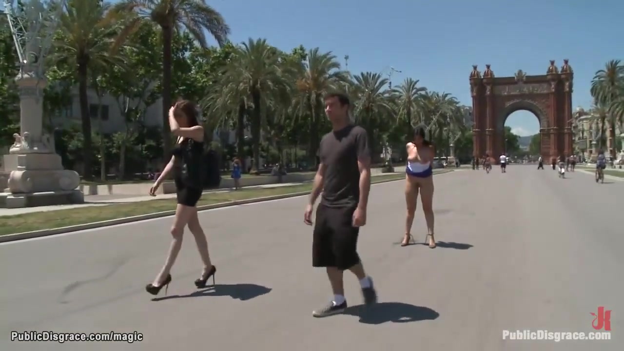 Spanish Babe Anal Fucked In Public