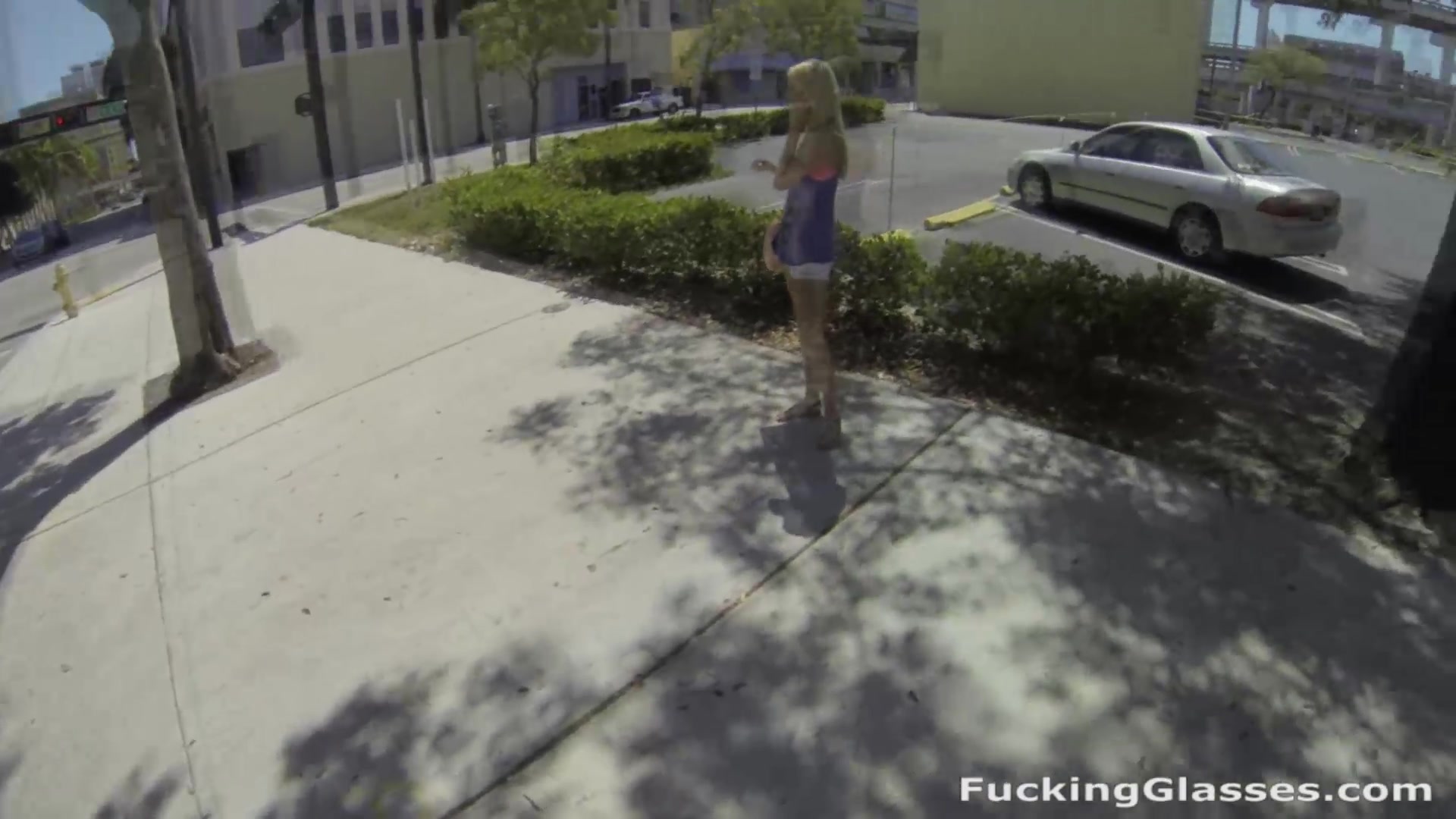 Fucking Glasses - Unexpected office fuck on the floor