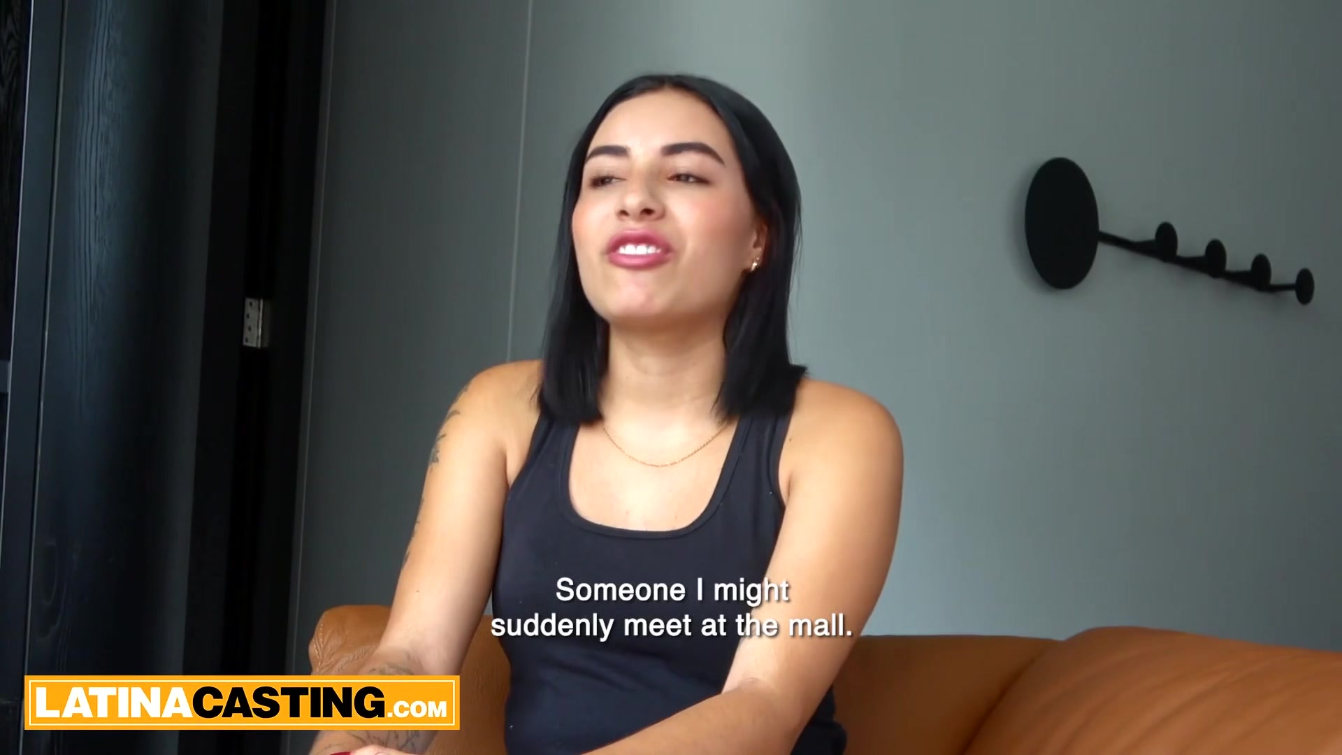 Latina Casting - Cute 18yo Amateur Jizzed By Gringo In Job Interview
