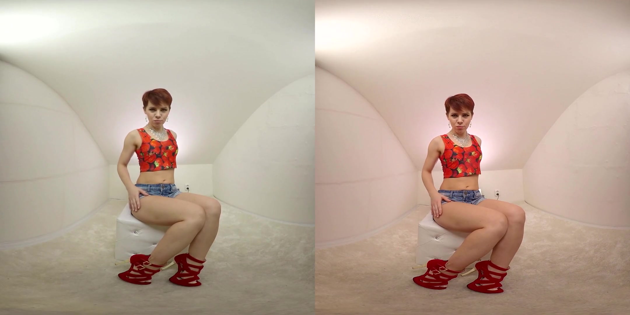 Sasha Zima in Petite Sasha Zima Toying - BravoModelsMedia