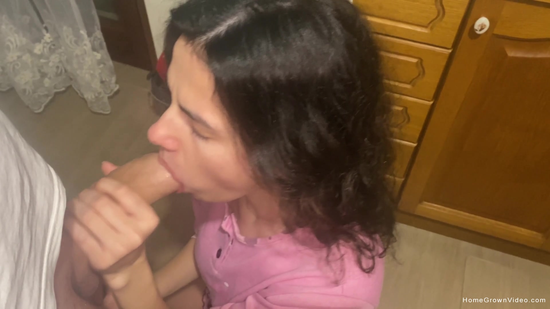 Cock Riding In The Kitchen - Sofia Bresciani & Luca Besciani