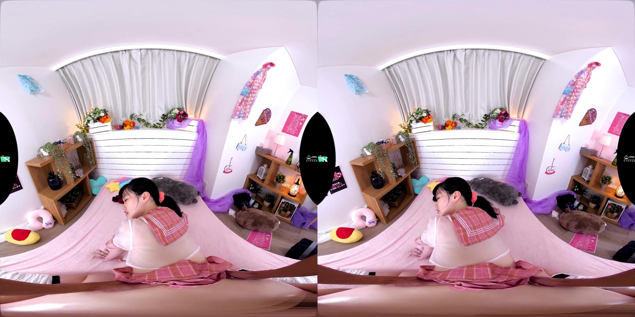 Negotiating a Special Service with the Black-Haired ; Cute Japanese Sucking and Fucking HD VR