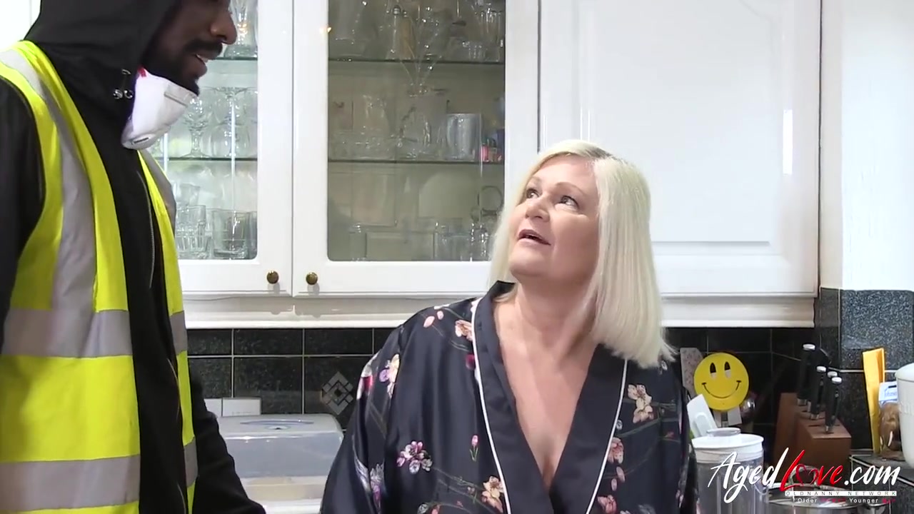 Lacey Starr - Lacey Is Cooking When She Is Surprised By A Hot Worker