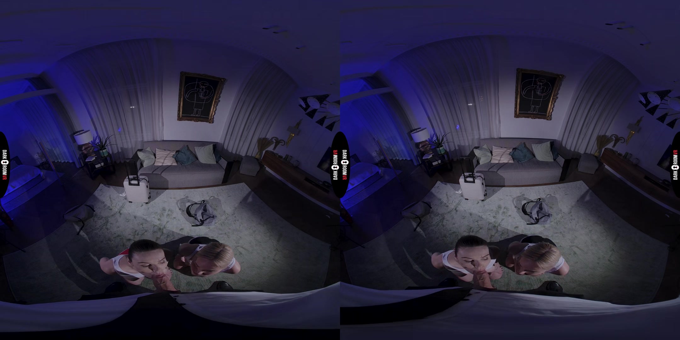 Jessie Ames & Princess Alice VR Porn: One Night Stand - DarkRoomVR