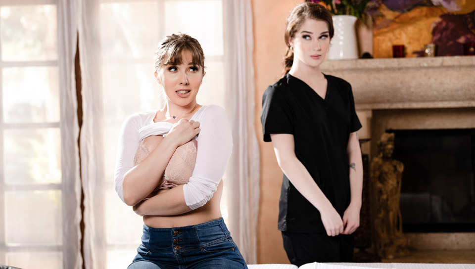 Lena Paul & Evelyn Claire in Your Breasts, Your Choice