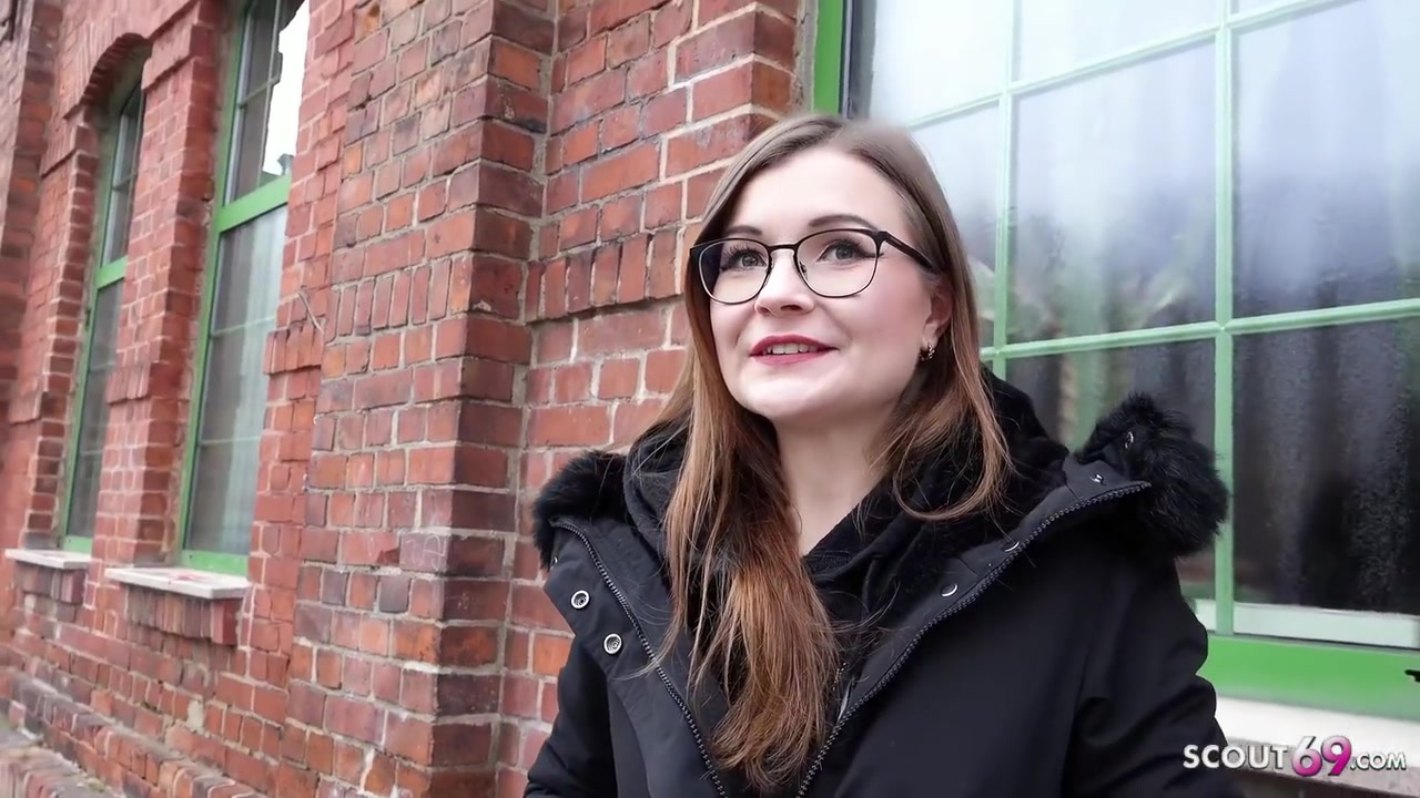 Tiny Emily - German Small Glasses Student 18+ Pick Up And Talk To Casting Fuck