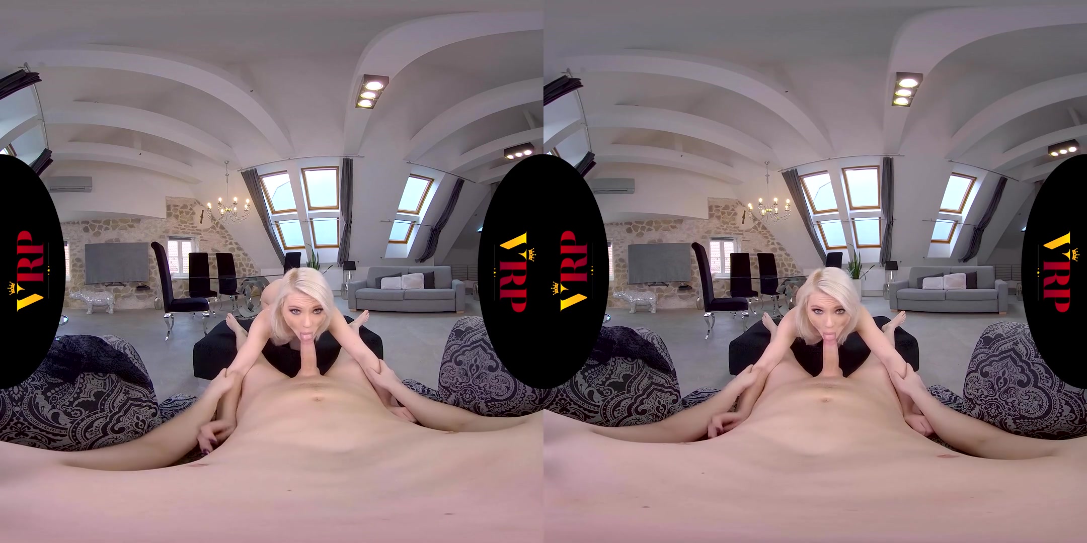 Don't Cum Inside Me - Blonde Babe Blowjob and Anal Hardcore POV