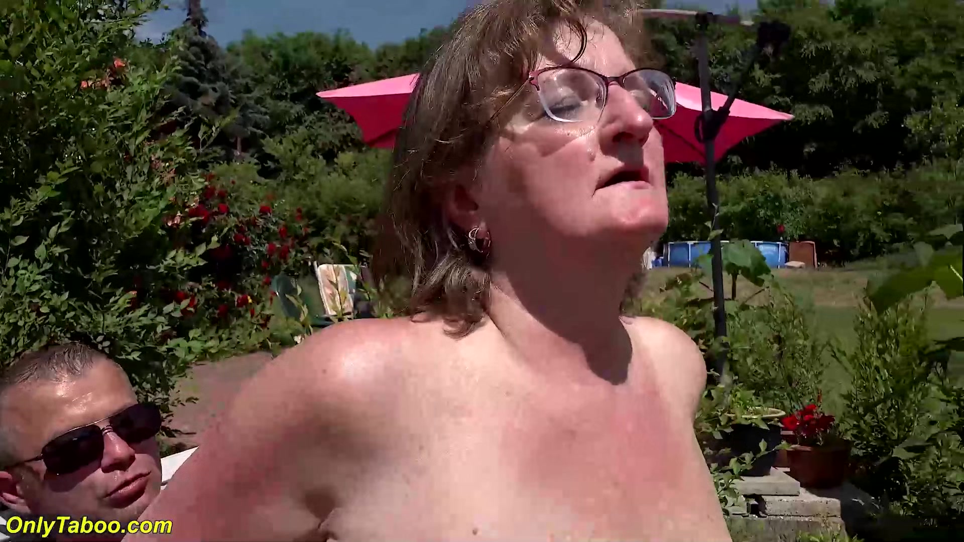 Mature Anal Summer Garden Party
