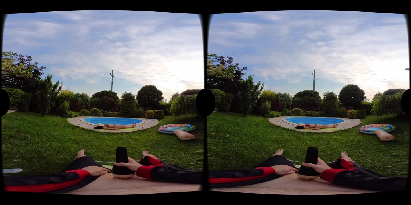 Watching Your Hot Neighbour At The Pool - AlecHardy