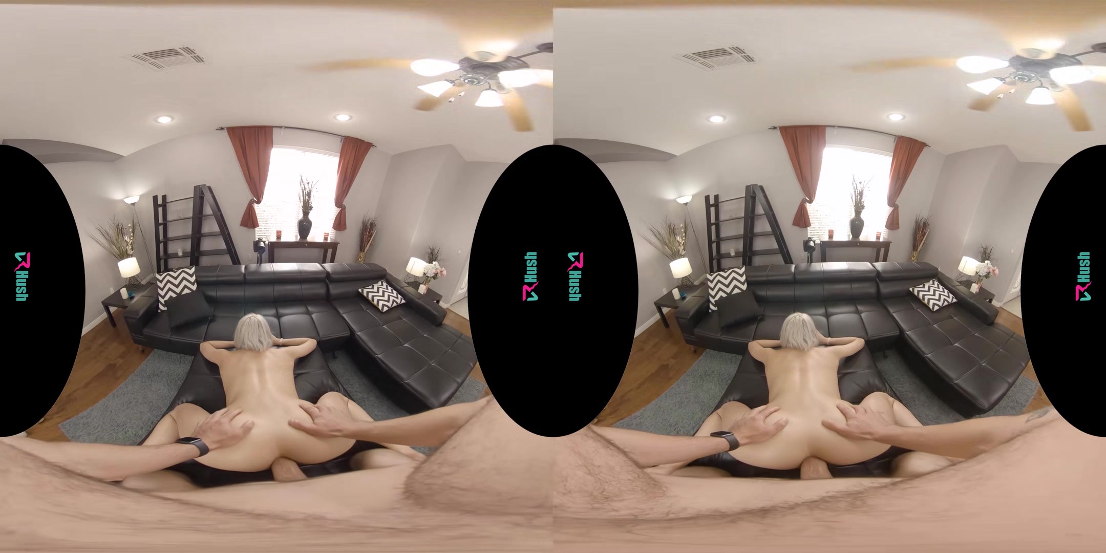VRHUSH Zoe Sparx has her ass filled up with cum