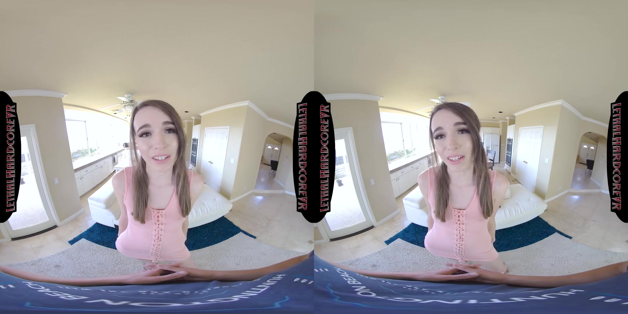 Brooke's Best Friends D*d Gave Her A Dozen Orgasms - Teen Babe Hardcore VR