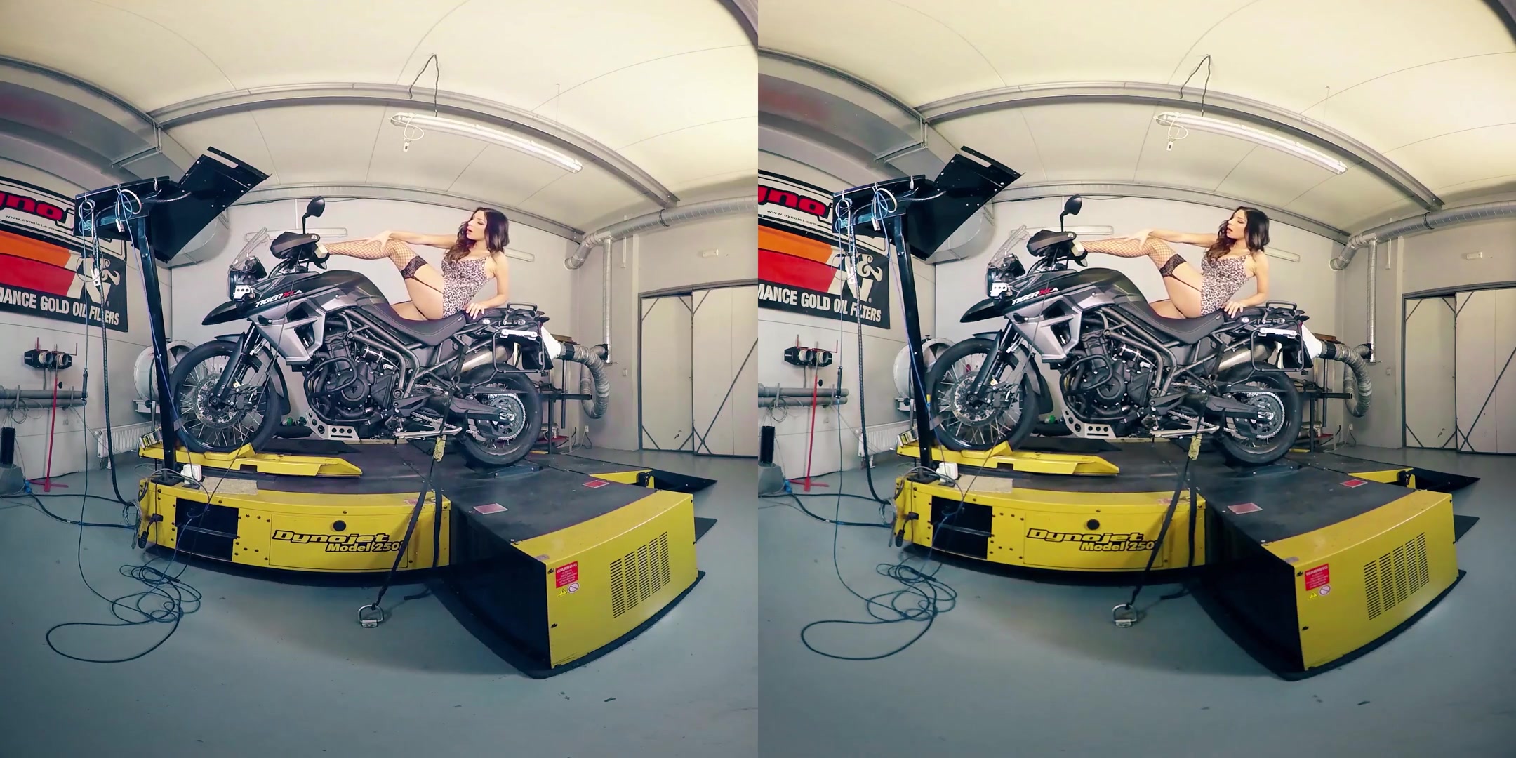 Rachel Evans in Rachel Evans Naked on her Motorcycle - BravoModelsMedia