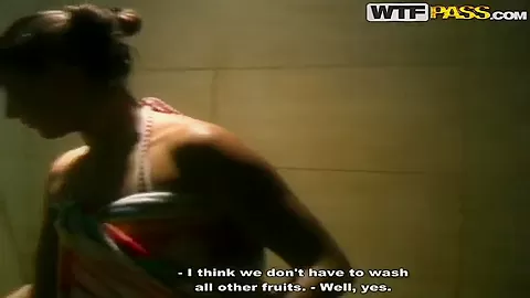 Amateur Eva Cats hardcore fucking in the sauna