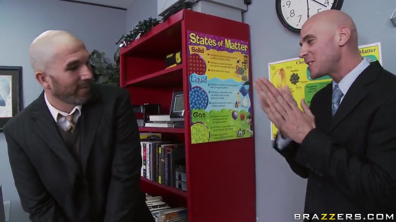 Alanah Rae sucks Johnny Sins in hot school fantasy