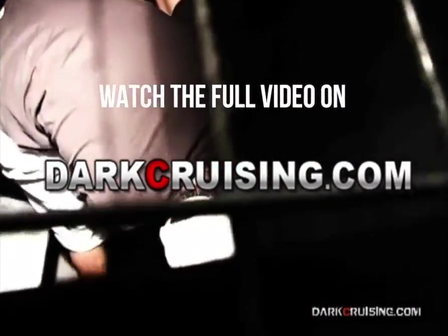 Darkcruising.com - Big-cocked Twink Sucks Two Cocks