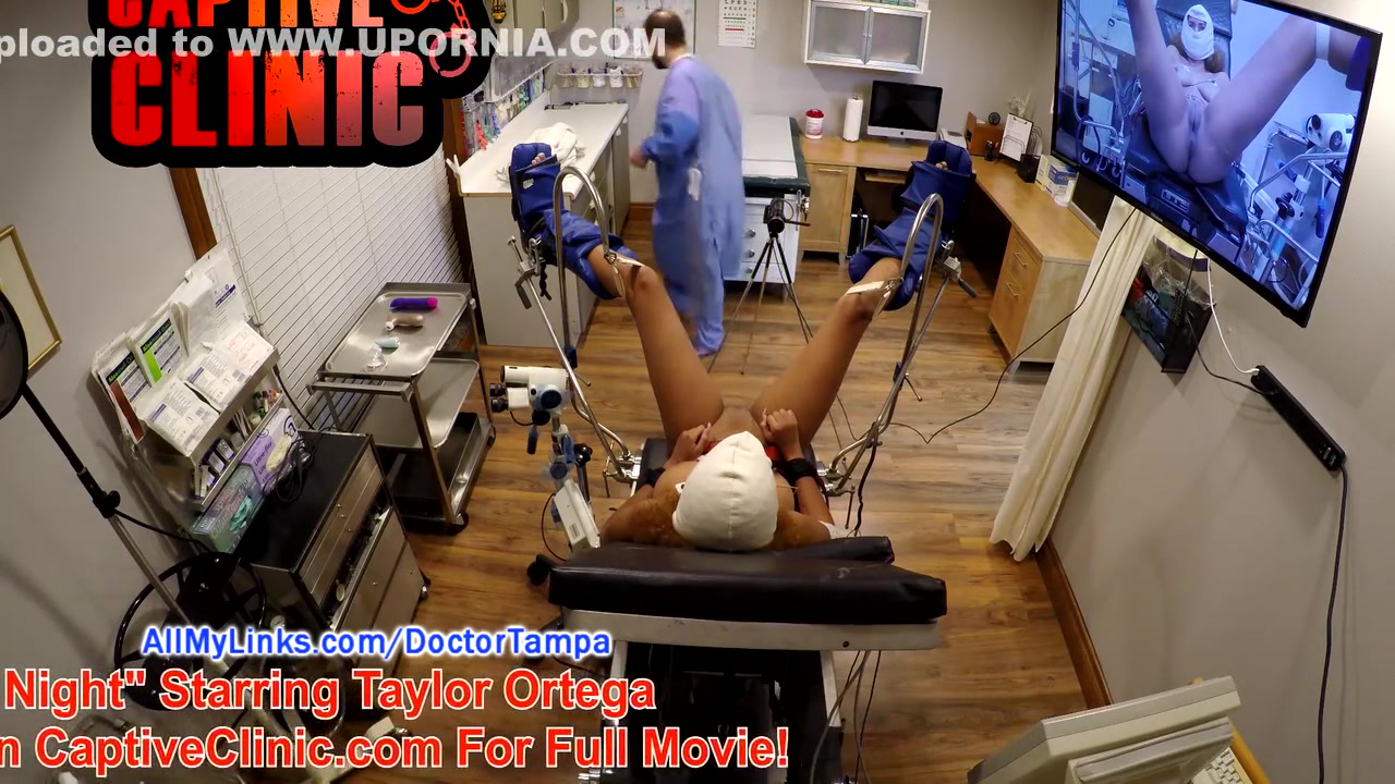 Behind The Scenes From Taylor Ortega Sold For Science, Not Ready & Knocks Over Camera, Film At Captivecliniccom