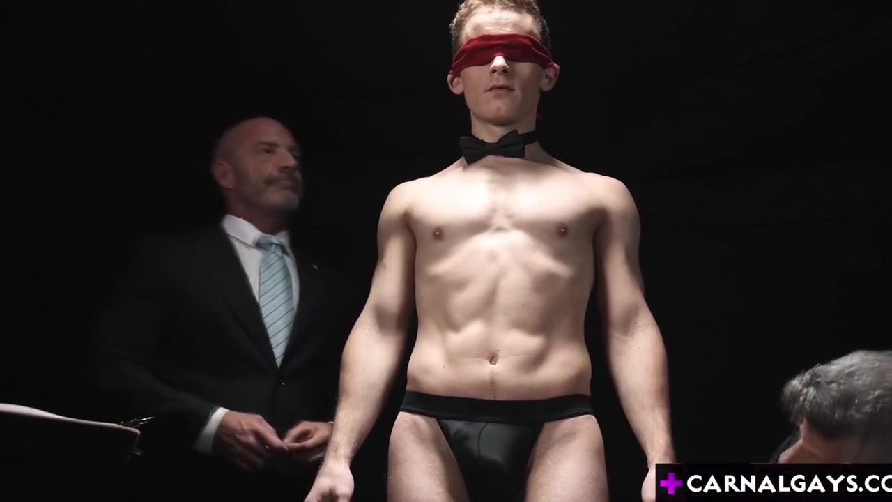 Tyler Saint, Ace Banner And Dylan Tides In Three Old Gentlemen Take A Young Fresh Twink For An Anal Test Drive!