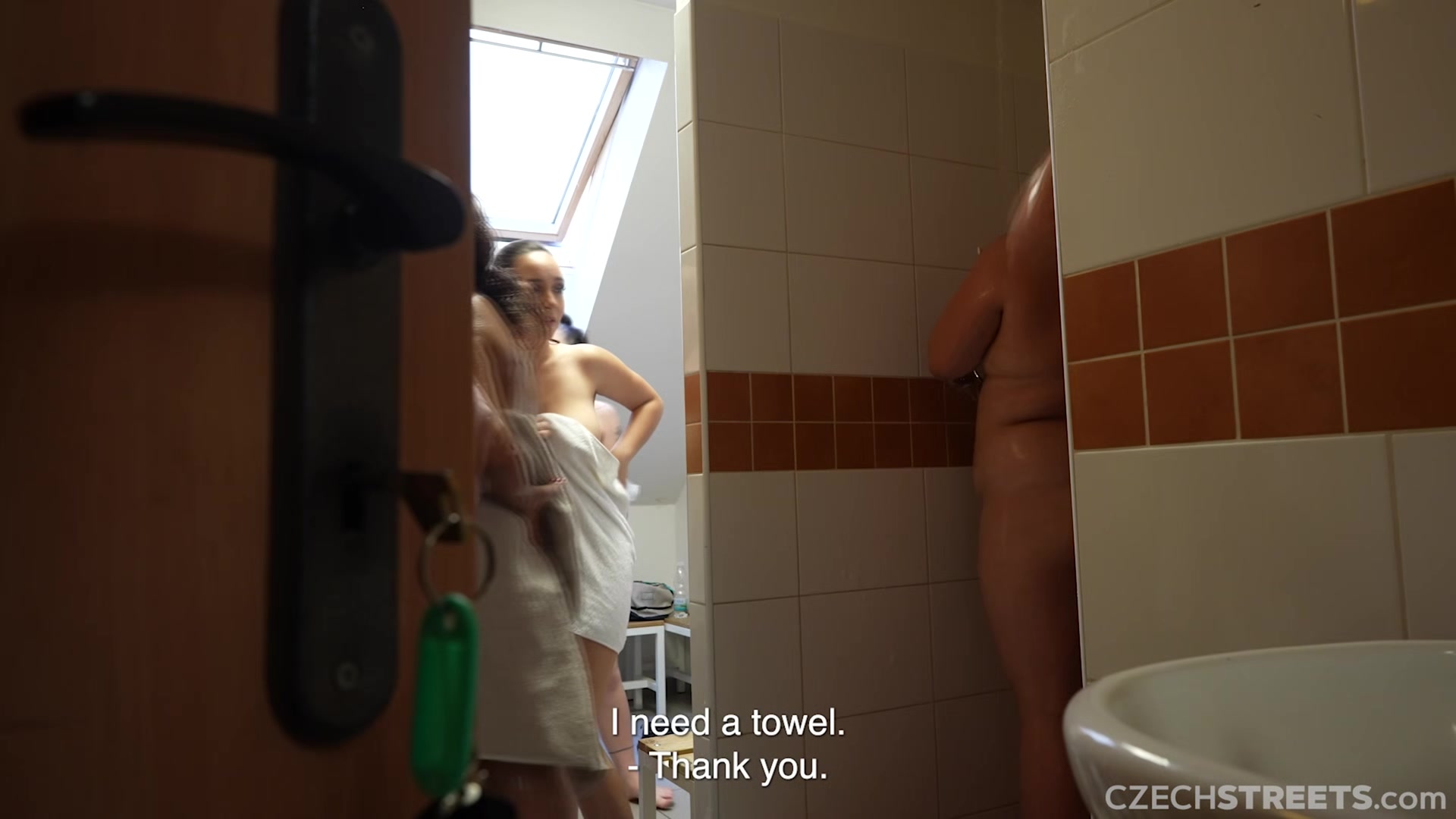 CzechStreets - Watching Girls Taking Shower