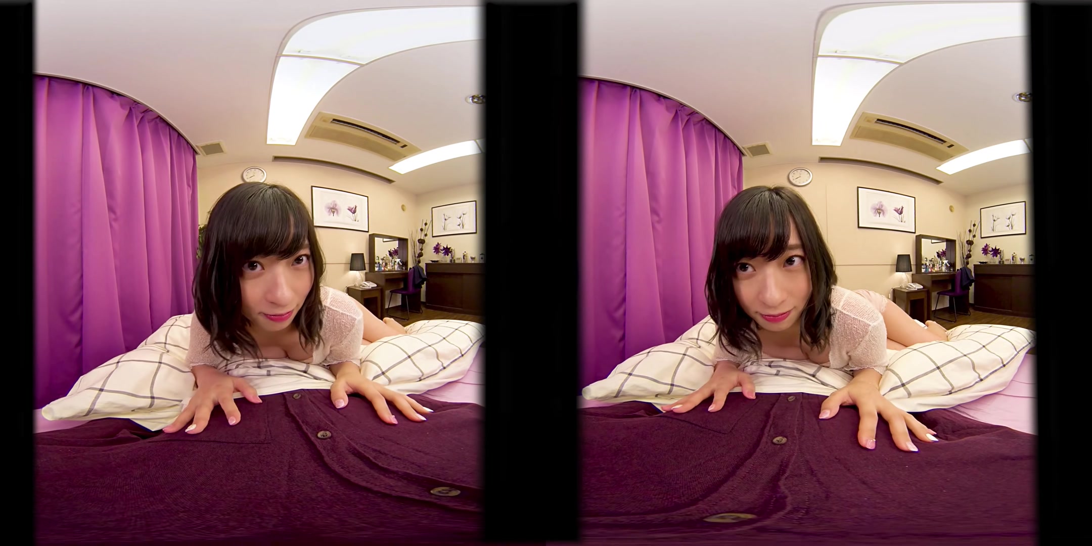 Yuka Kuramochi - She Loves her Ex-Boyfriend in Bed - VRJapaneseidolsParty