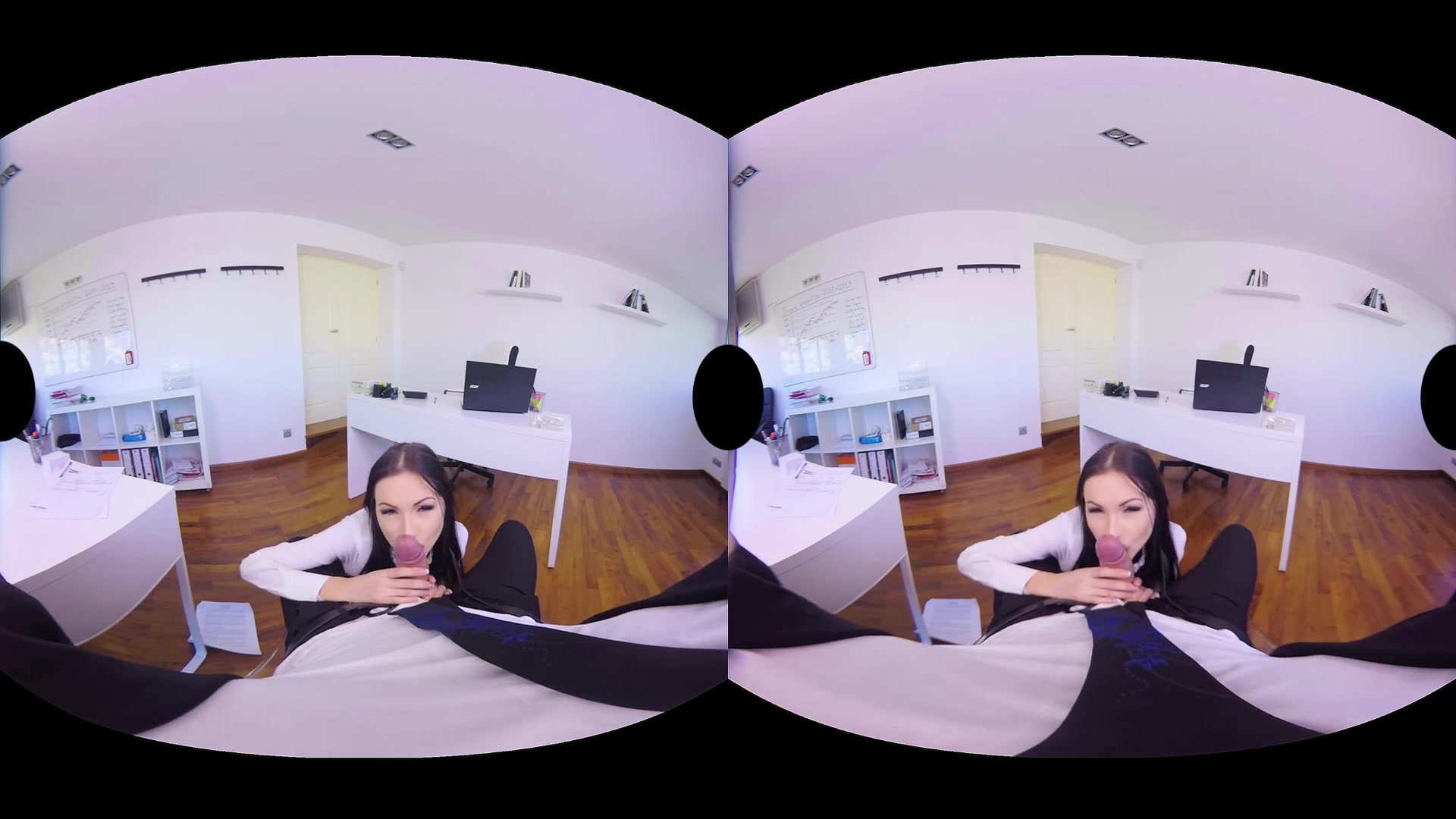Juan Lucho Sasha Rose in Secretary - VirtualRealPorn