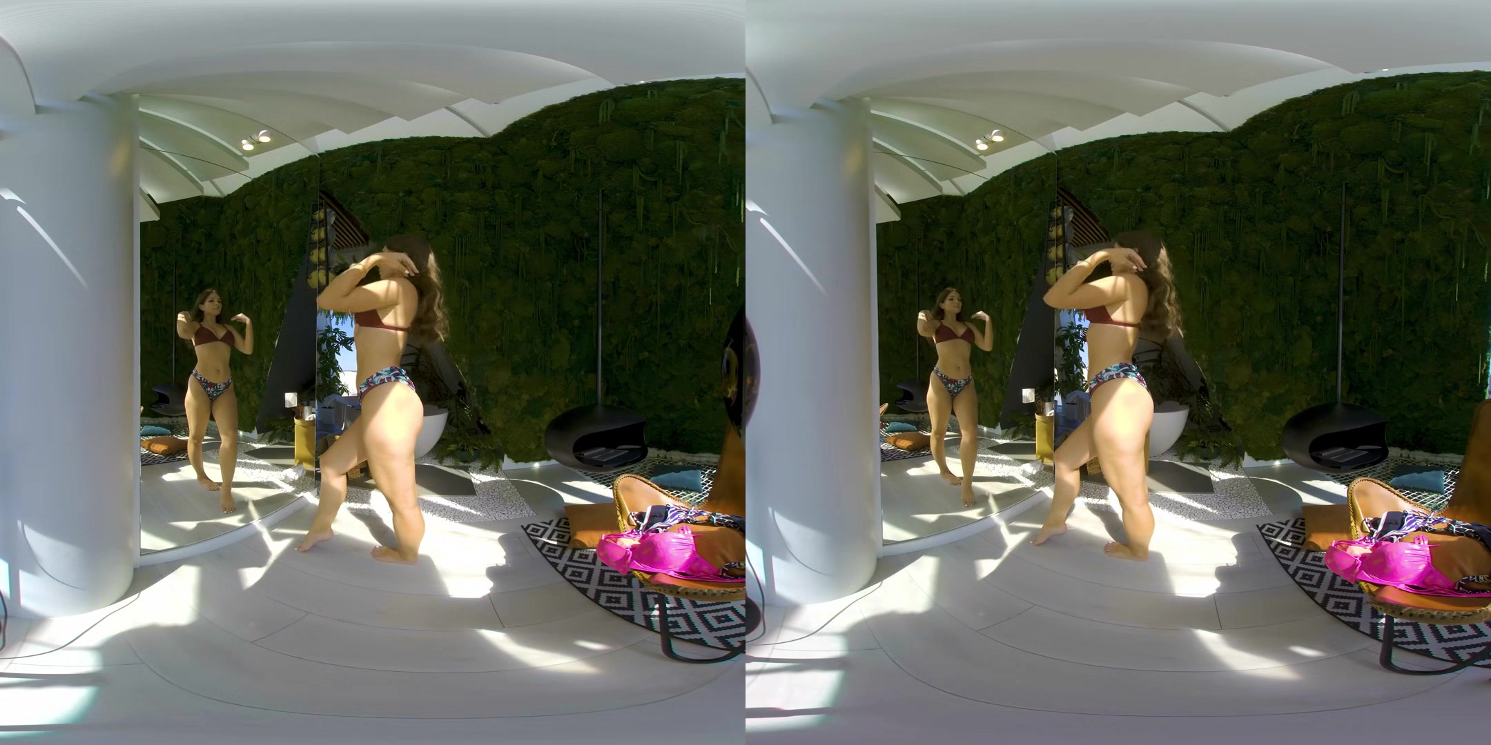 Olena Tries On Swimwear - Vrsun
