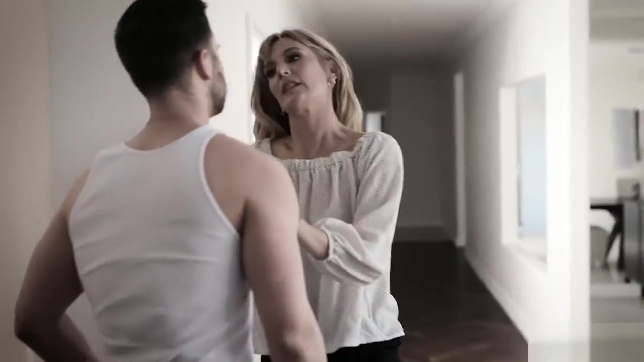 Perv Step mommy watches her stepson fuck a college teen 18+