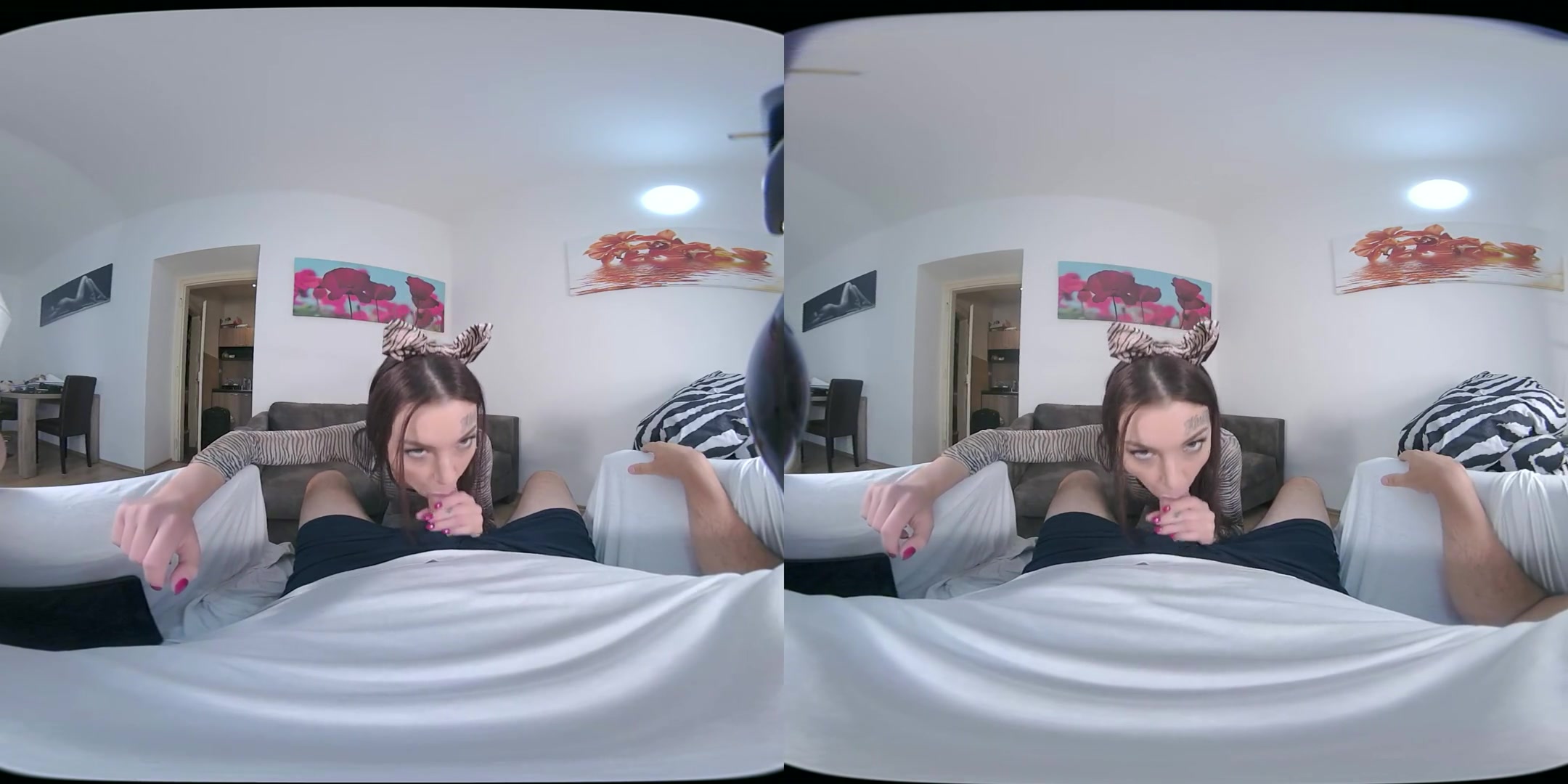 Tabitha Poison: The Pussycat - Sexy teen 18+ in a Cat Costume Sucks Your Cock