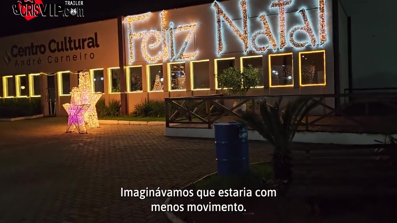 Cuckold Husband In Fucking In The Square Without A Condom And Receiving A Creampie In Front Of The Christmas Special
