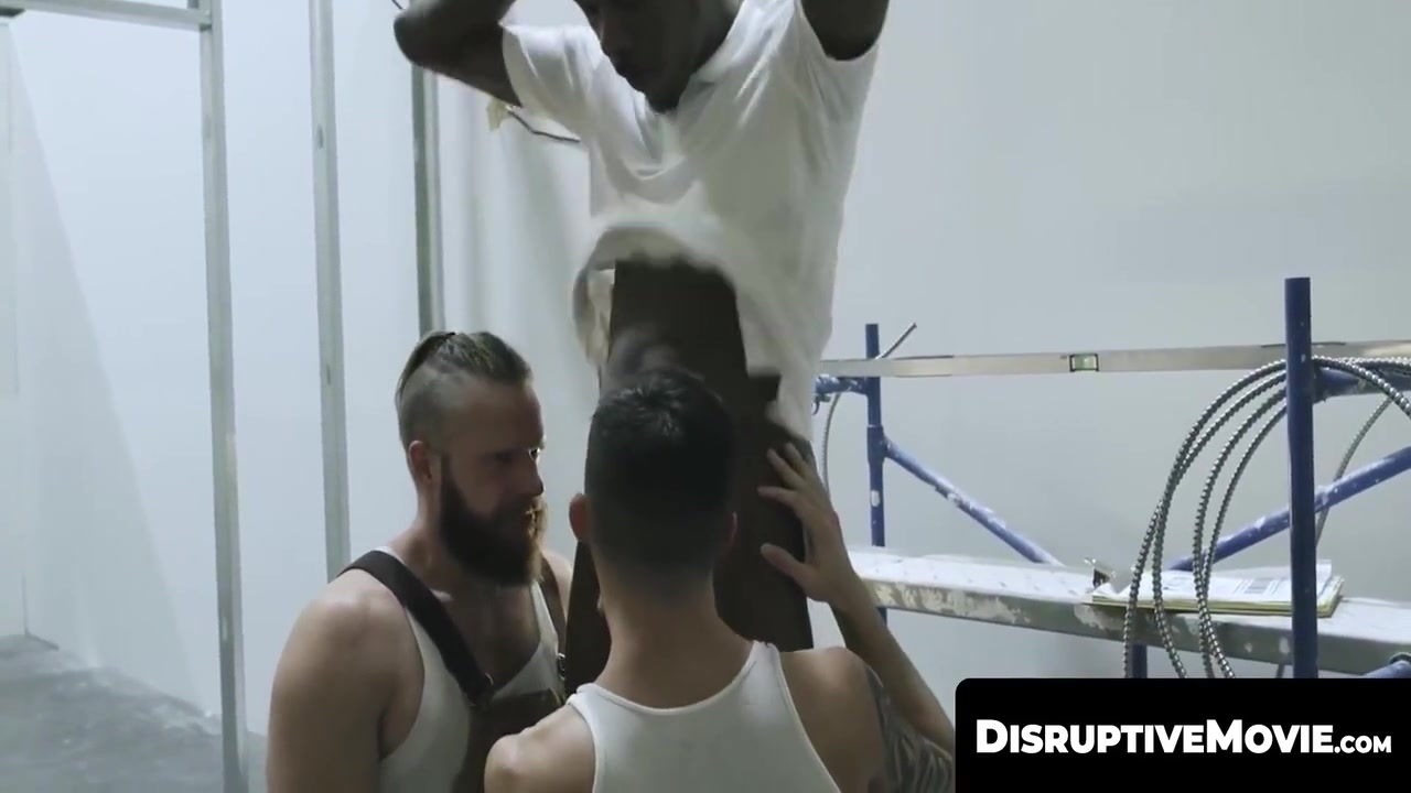 Disruptivemovie - Bbc Joins Construction Studs And For A Fuckfest 7 Min With Deep Dicc, Brian Bonds And Gay Porn