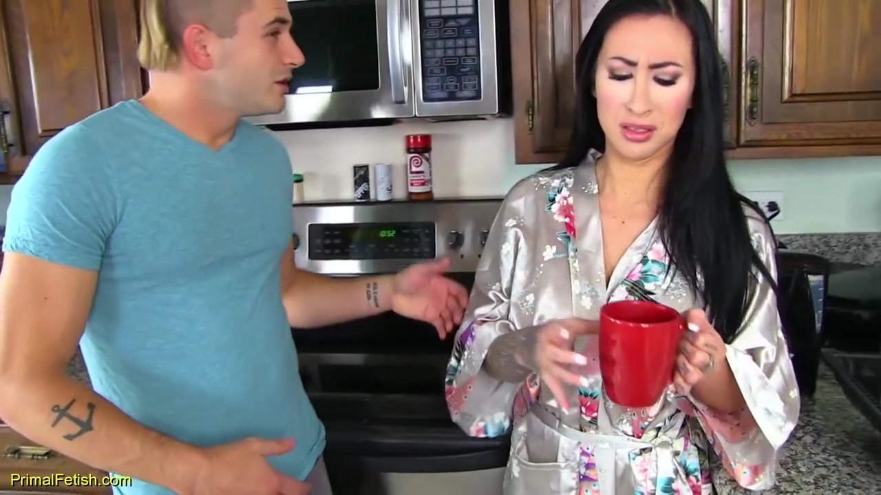 Lily Lane - Horny Stepson Dominating Busty Cougar