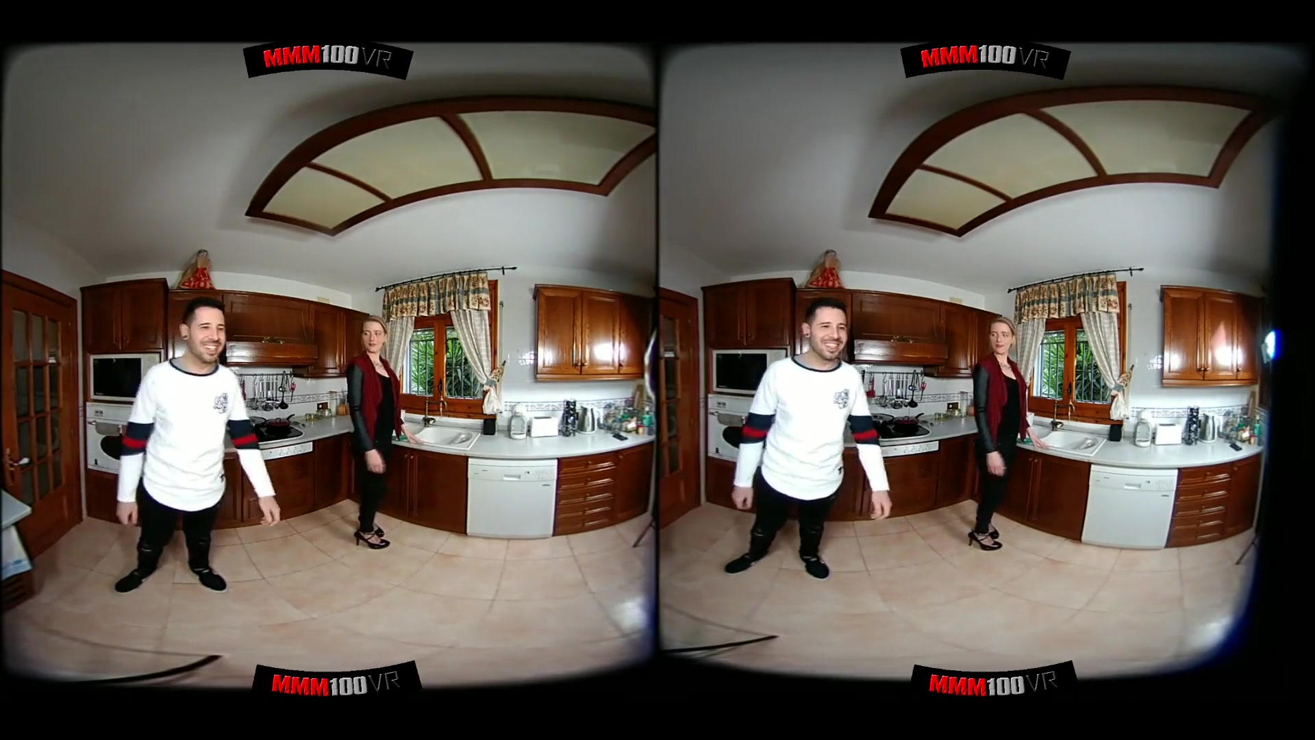 Melody Pleasure in Backstage: Housewife Gonzo Shooting - MMM100