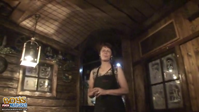Hot action in the dining-room