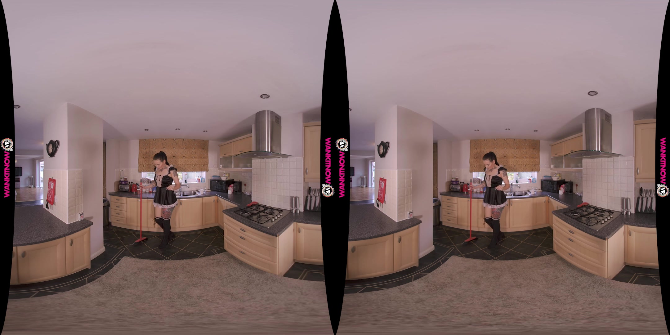 Dirty Maid featuring Keeley - WankitNowVR