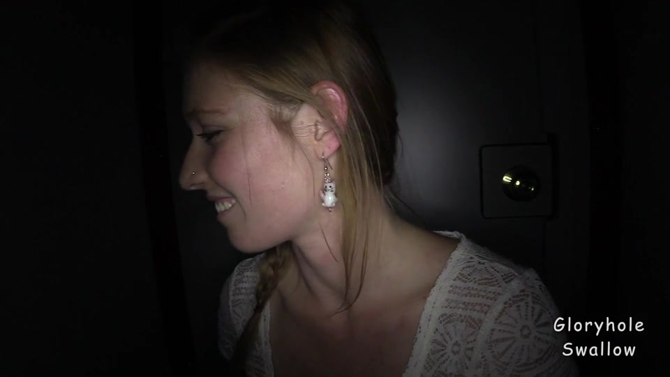 GloryholeSwallow - Tabitha's 1st Visit