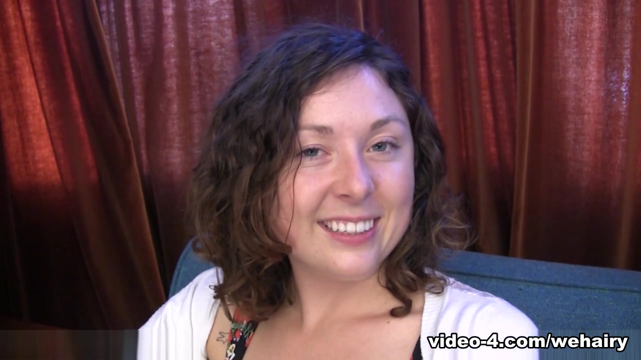 Hairy woman Luca interviewed and show hairy armpit - WeAreHairy