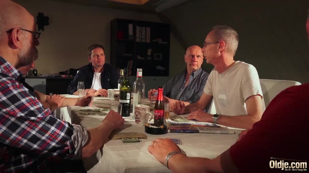 OLD YOUNG Babe Gangbang with grandpas teen 18+ Double fucked