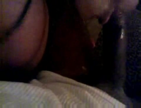 Ebony pussycat eats a black schlong in the close-up porn vid