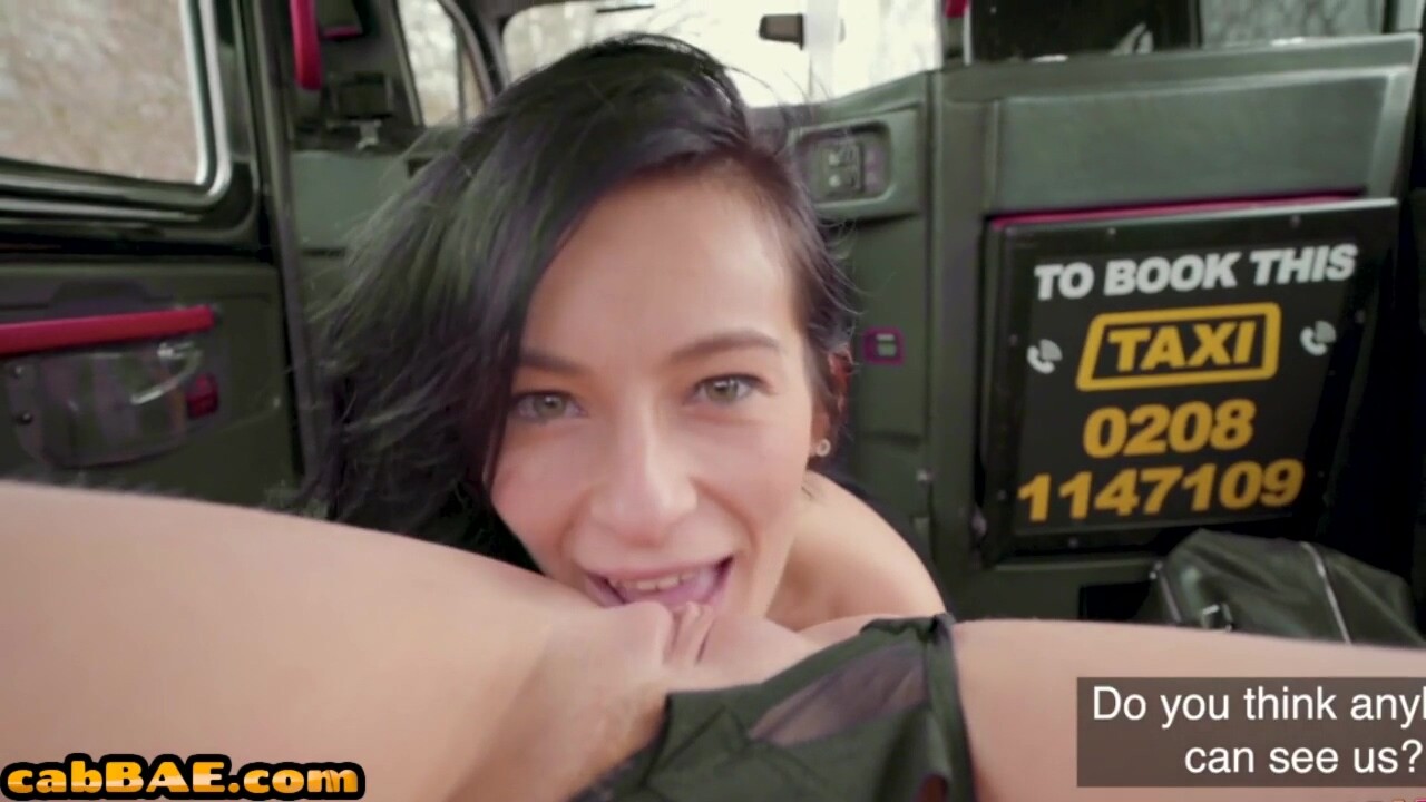Czech cabbie pussylicking with sapphic babe in POV couple