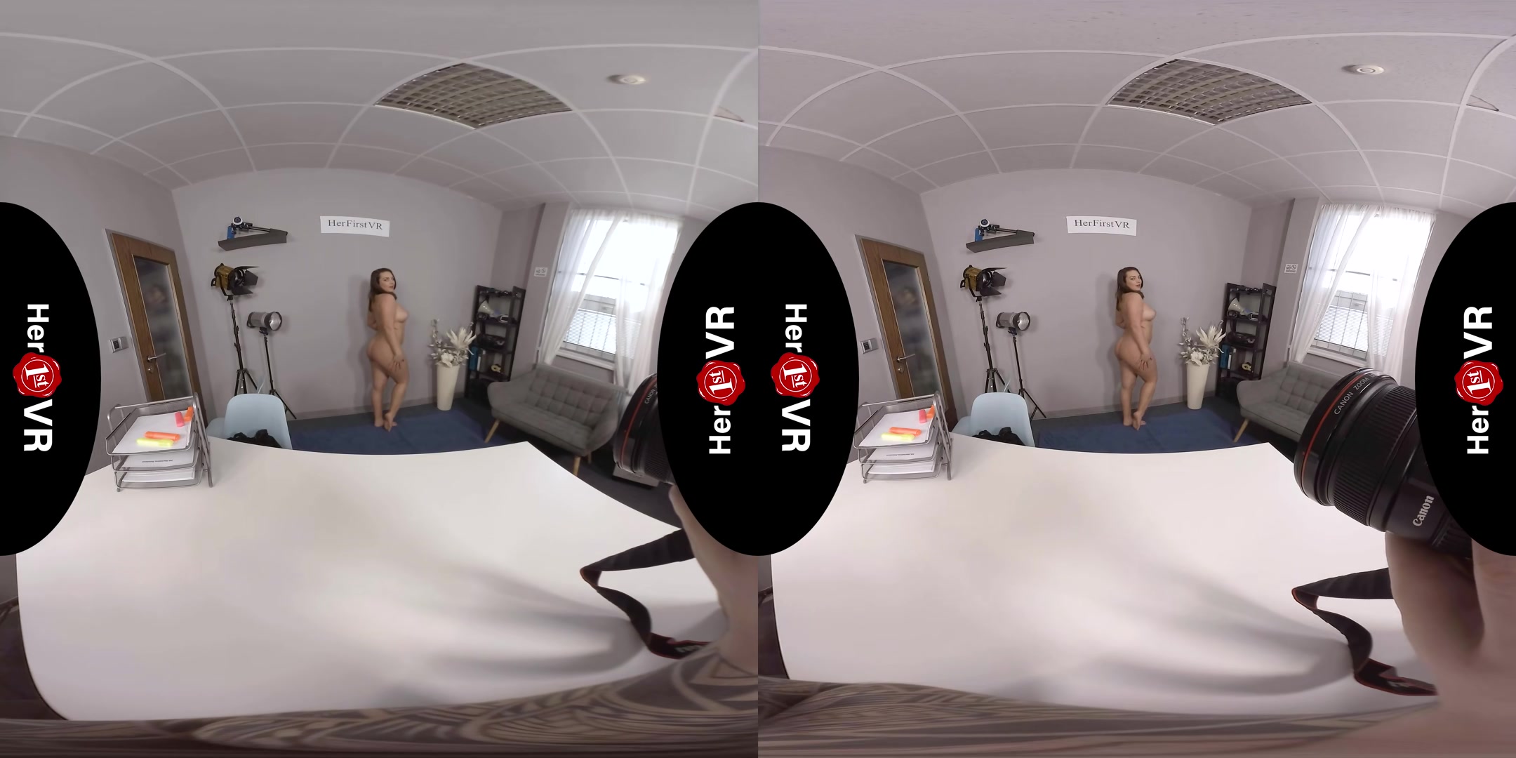 Lea - VR Casting - HerFirstVR