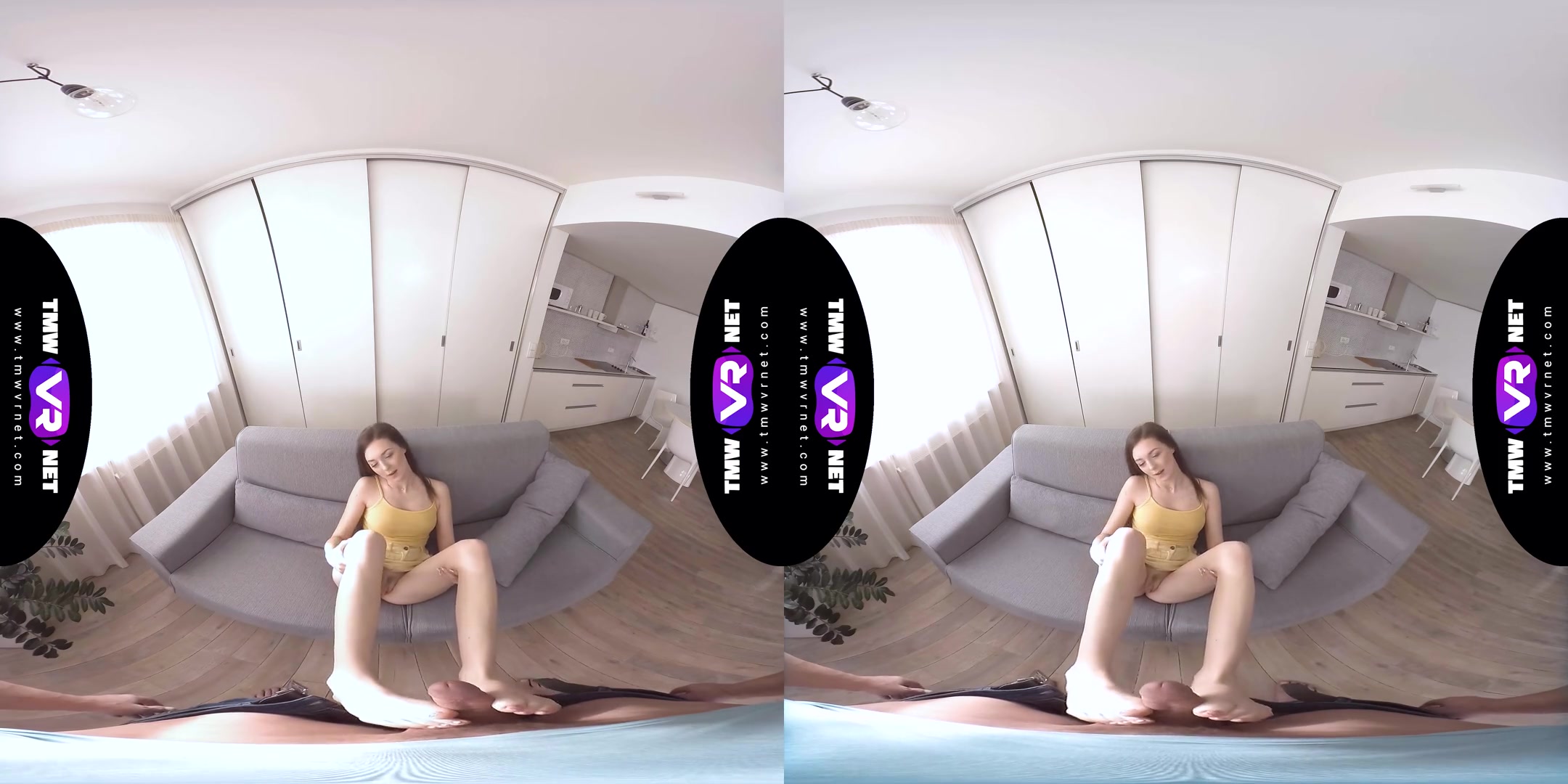 Feet Massage Gives Bright Orgasms - Amateur Babe Lets you Enjoy her Feet Before you Fuck