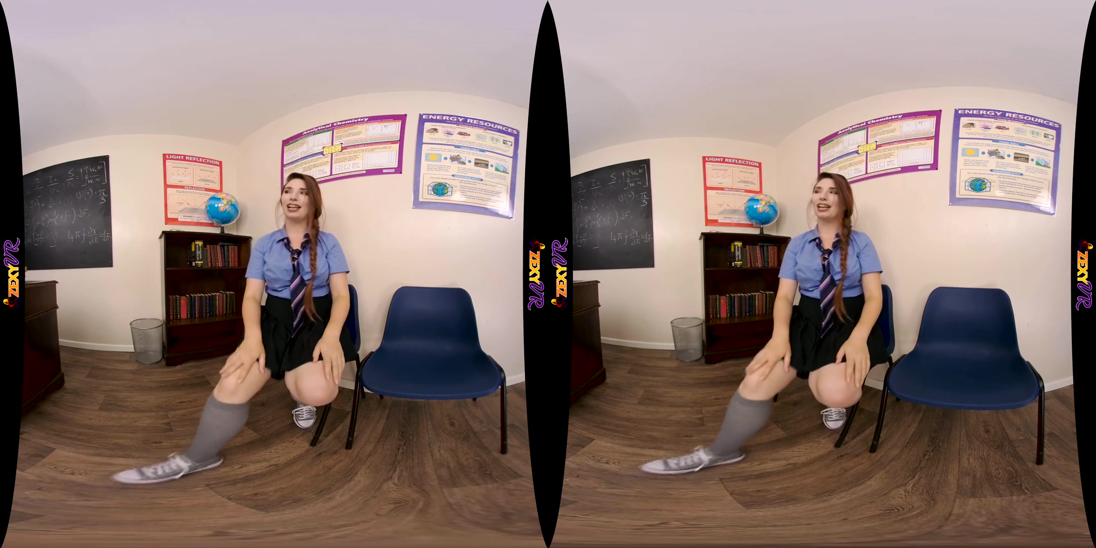 Ivory in In The Classroom - ZexyVR