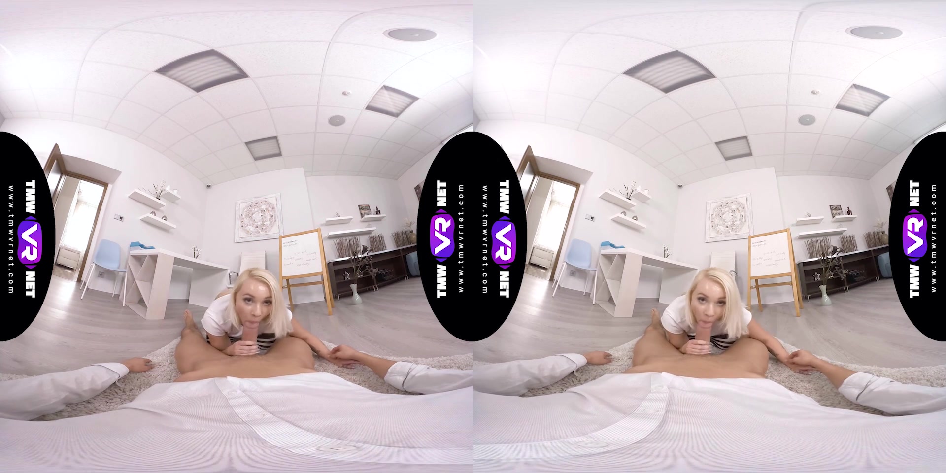 Marilyn Sugar in Blonde Fucks Way Through Lesson - Marilyn Sugar