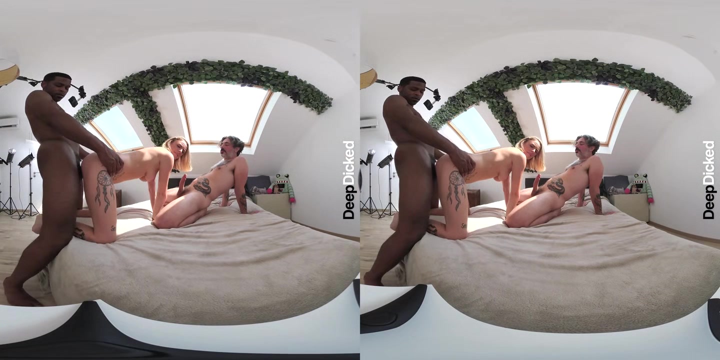 Lya Missy BBC Threesome: Voyeur - perVRt