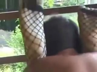 mad act With A ladyboy On A Veranda