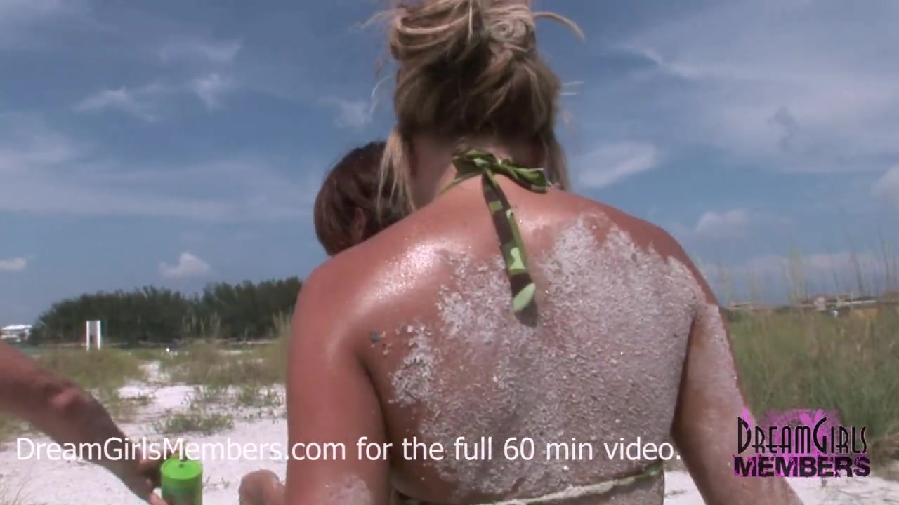 Wild Party teens 18+ Get Naked On A Public Beach - DreamGirlsMembers