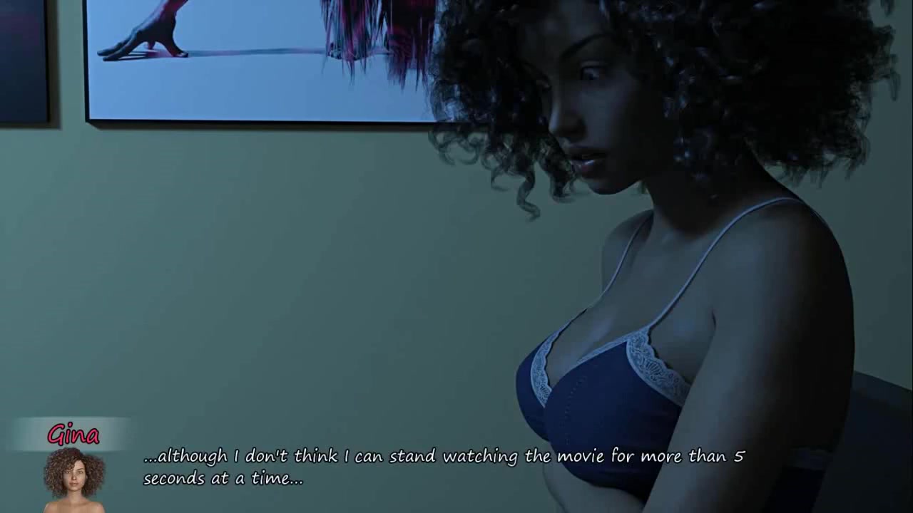 Big City Pleasures Sexy Girls Are Watching A Horror Movie Ep 19