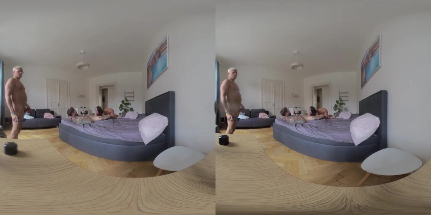 PAWG Passionate Sex Threesome w Oral & Anal Creampie - PornoDanVR