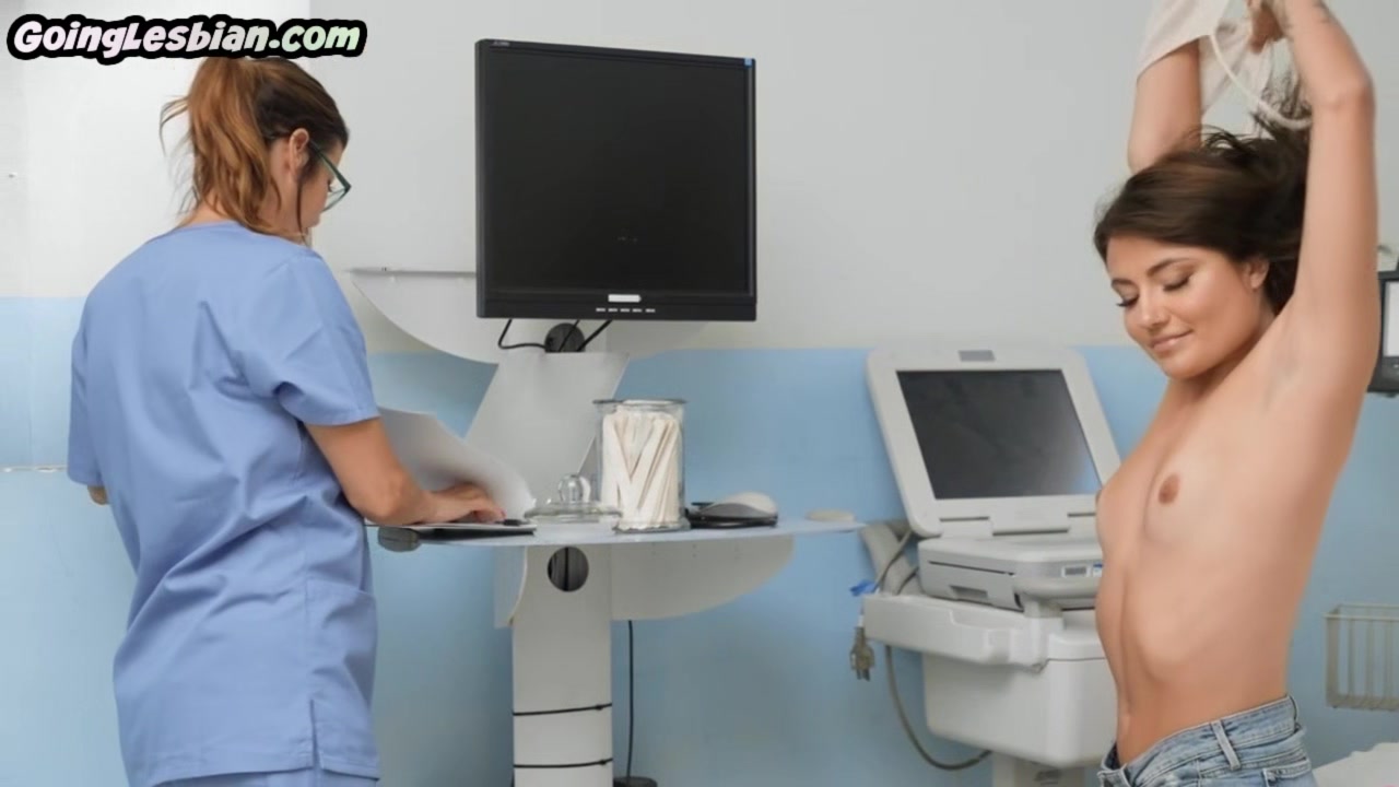 Lesbian doctor facesitting perv patient in the hospital